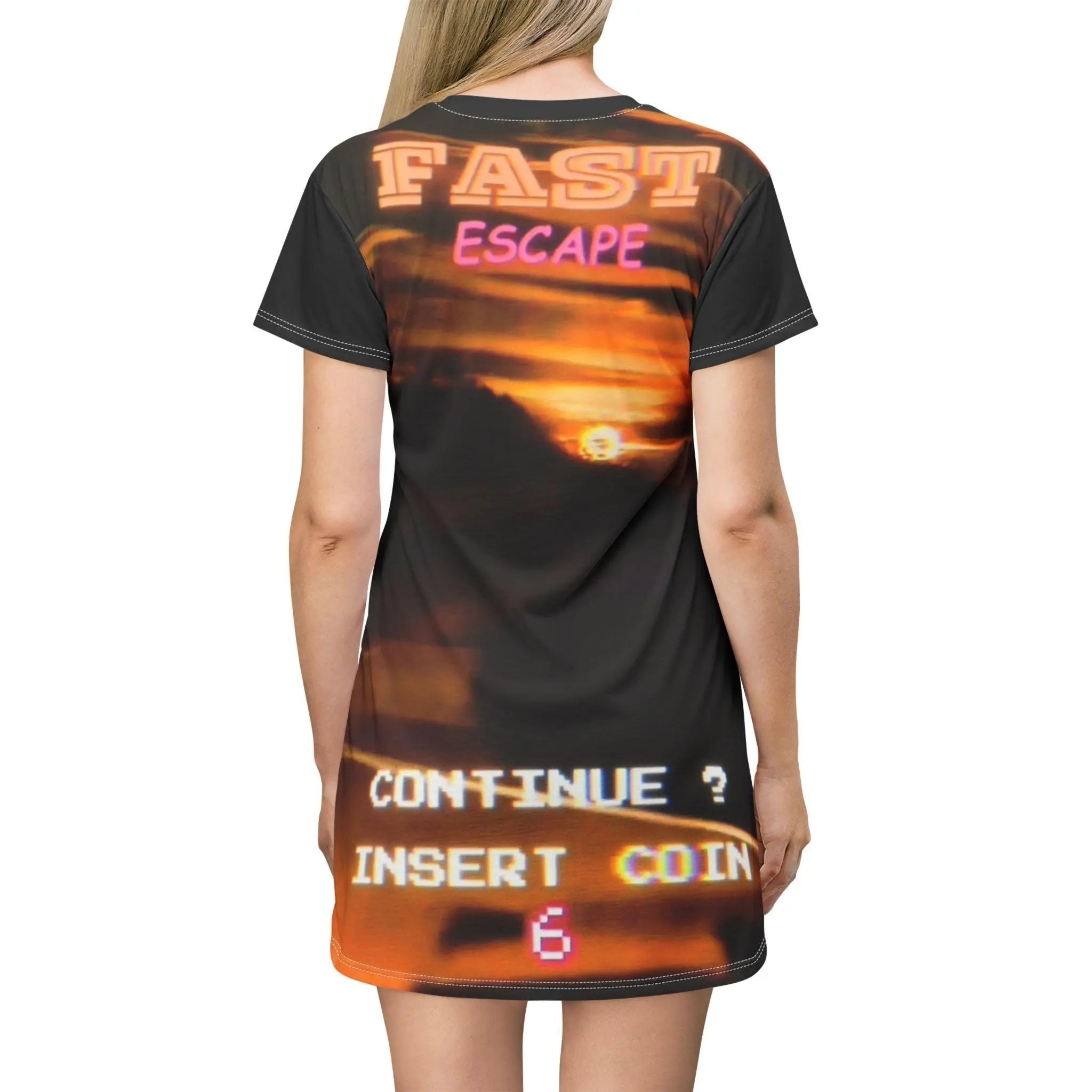 Retrowave T-Shirt | Fast Escape All Over Prints - Tophatter Daily Deals