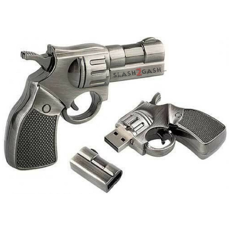 Revolver USB Flash Drive 2.0 Metal Memory Stick Pendrive 16 GB 32 GB USB Flash Drive - Tophatter Daily Deals