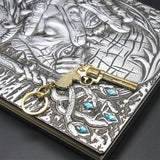 Pure Brass Pendant Arthur Morgan Revolver Keychain 6.2CM/2.4" - Tophatter Daily Deals