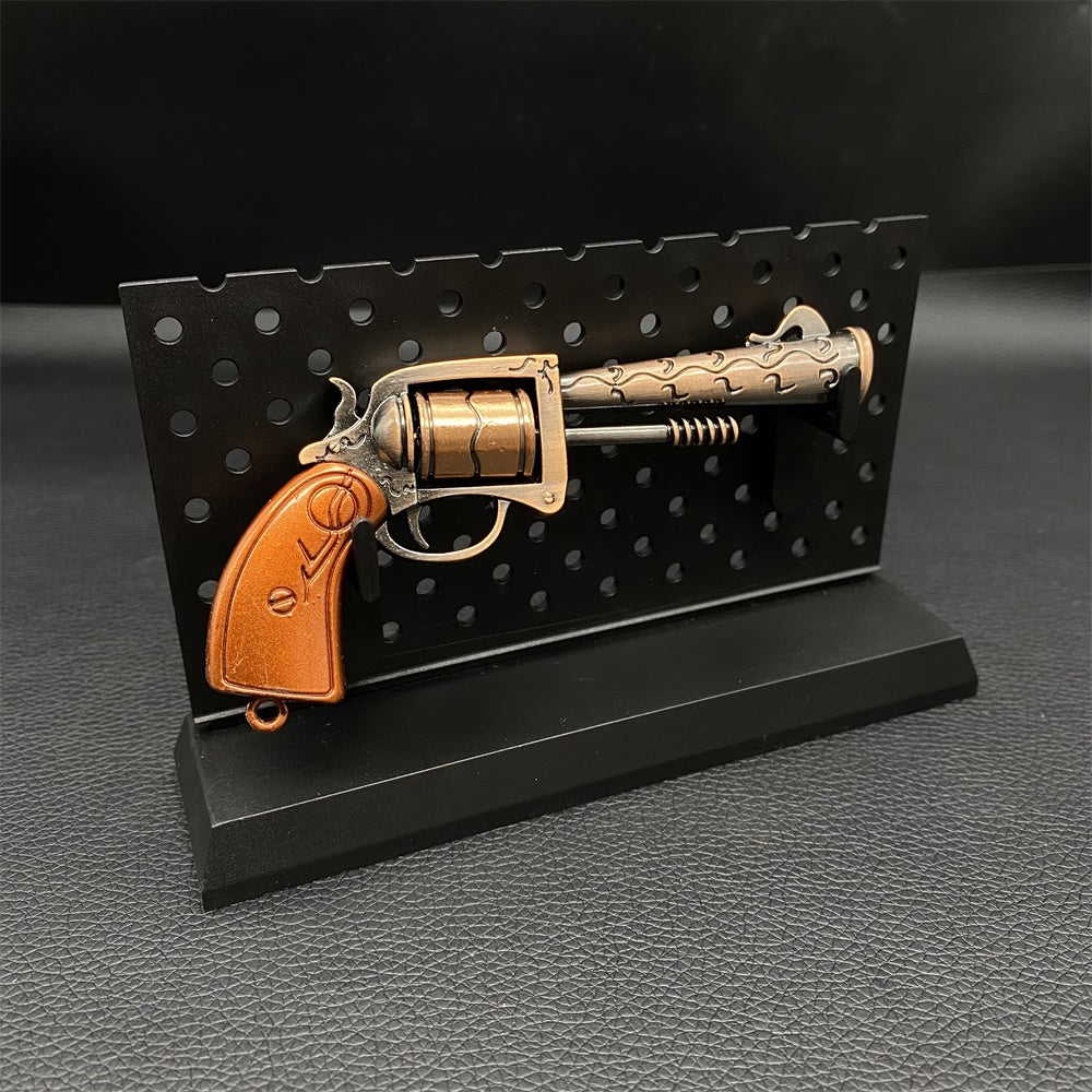 Miniature Metal Pirates Revolver 12CM/4.7" Wih Plastic Stand - Tophatter Daily Deals