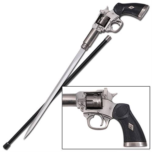 Revolver Cane Sword .45 Army Special Collectible Weapons - Tophatter Daily Deals