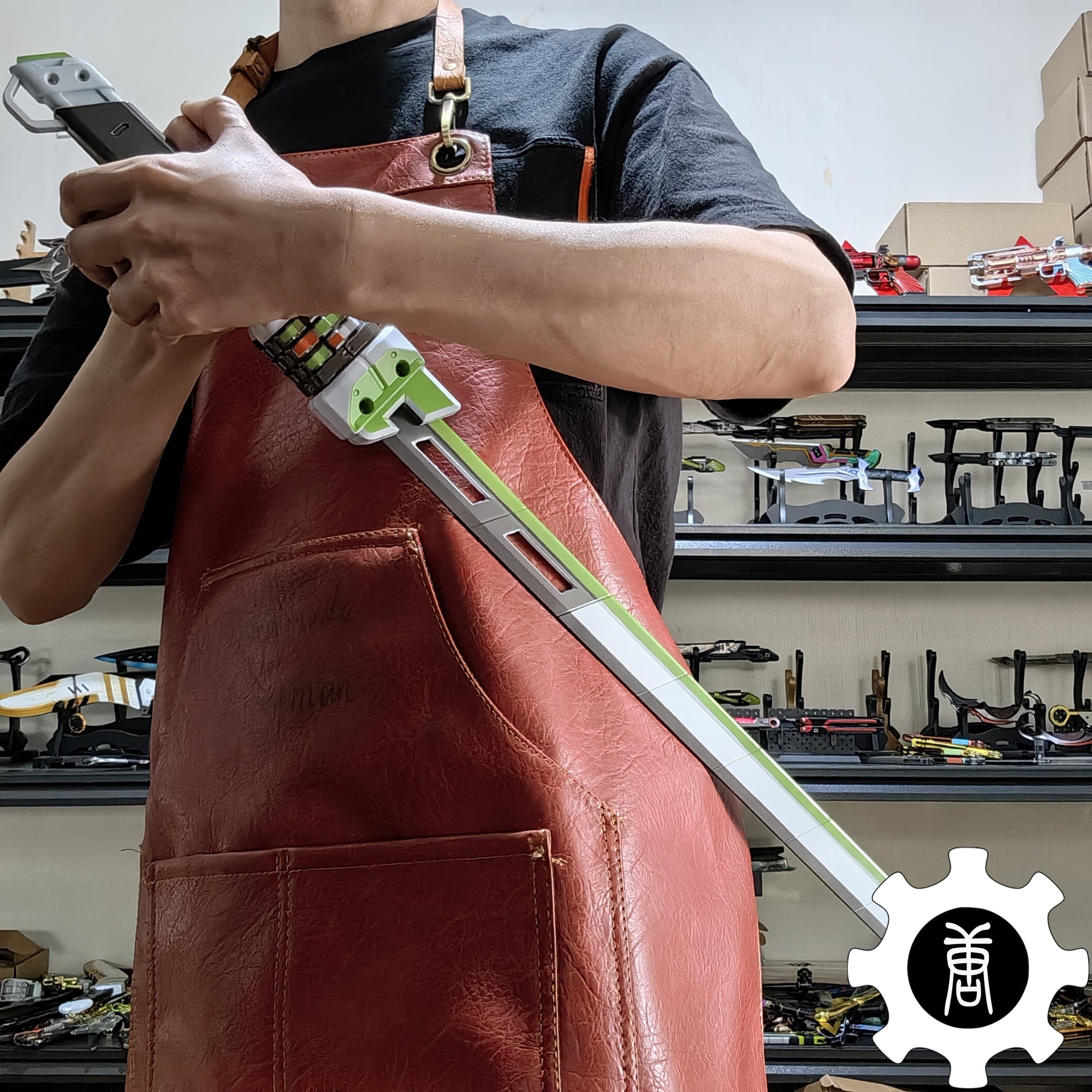 Crypto Heirloom Blunt Blade Life Size Metal Prop - Tophatter Daily Deals