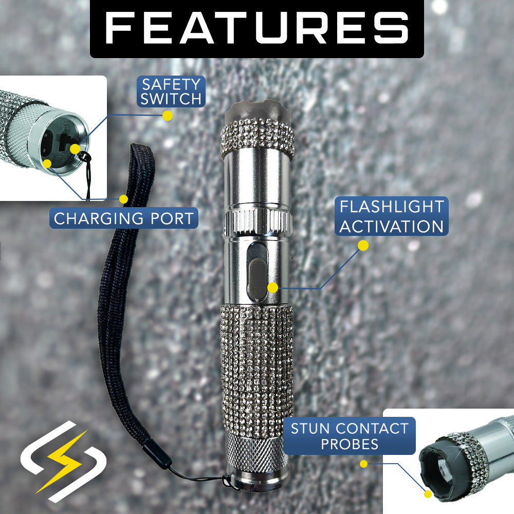 RhineStun 75,000,000* Stun Flashlight Stun Flashlight - Tophatter Daily Deals