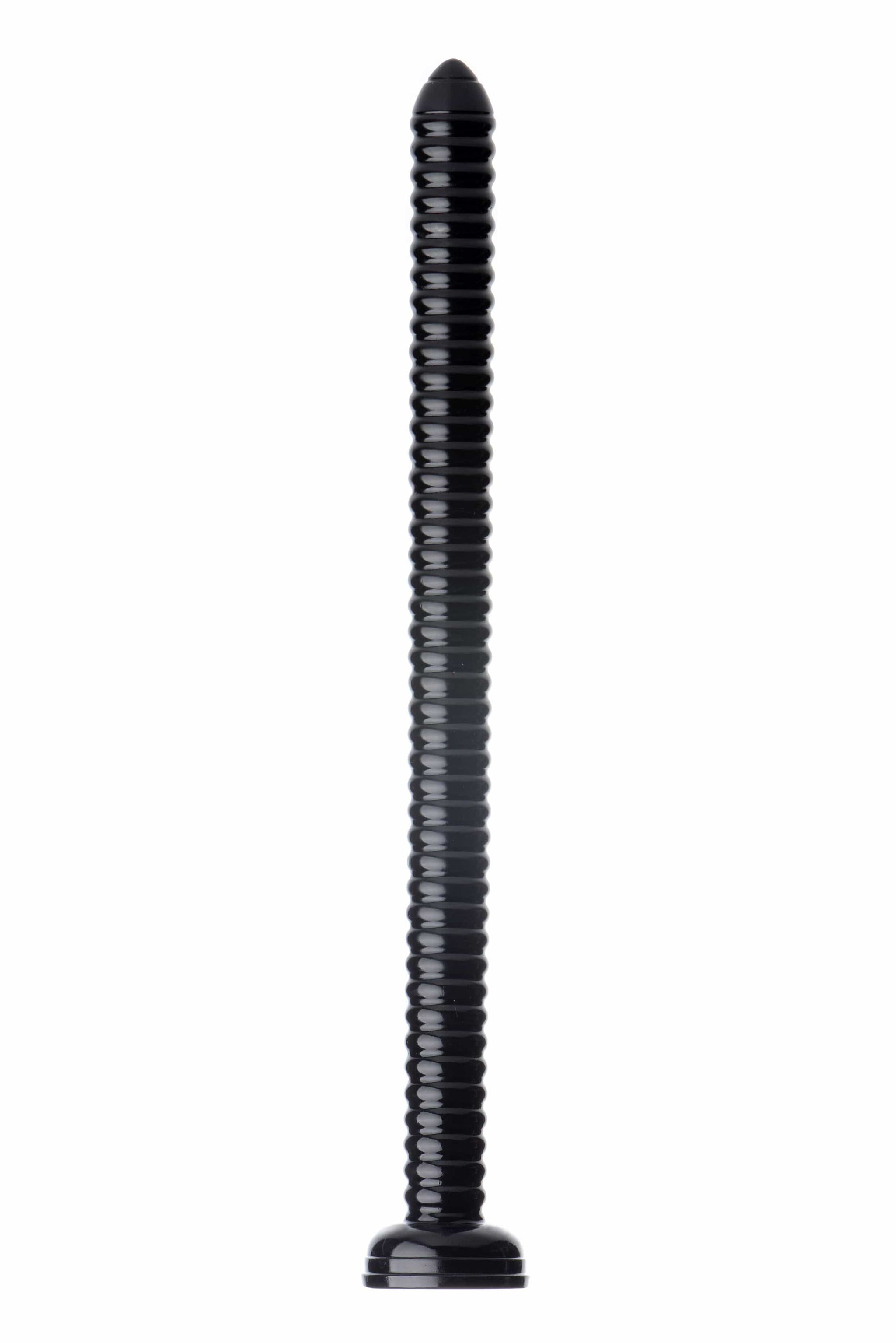 Ribbed Hose 19 Inch Flexible Dong with Suction Cup Base > Dildos > Double Dildos - Tophatter Daily Deals