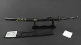 Deluxe "Righteous Dragon" Hand Forged Katana In Clay Tempered 1095 HCS Katana - Tophatter Daily Deals