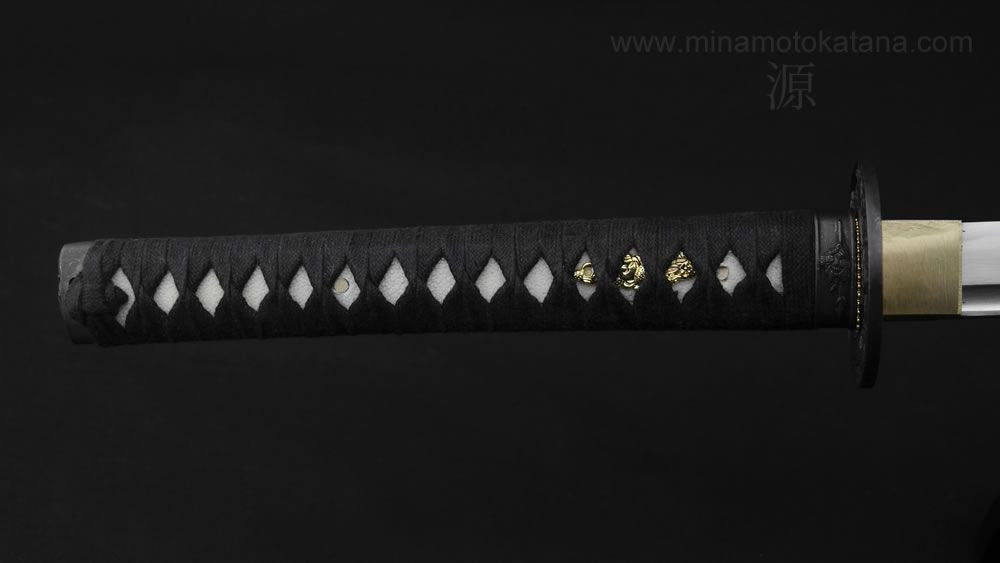 Deluxe "Righteous Dragon" Hand Forged Katana In Clay Tempered 1095 HCS Katana - Tophatter Daily Deals