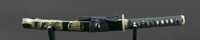 Deluxe "Righteous Dragon" Hand Forged Tanto In Clay Tempered 1095 HCS Tanto - Tophatter Daily Deals
