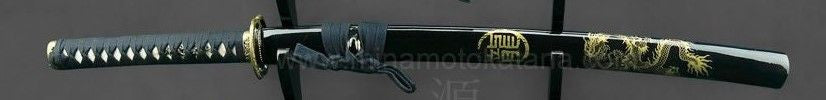 Deluxe "Righteous Dragon" Hand Forged Wakizashi In Clay Tempered 1095 HCS Wakizashi - Tophatter Daily Deals