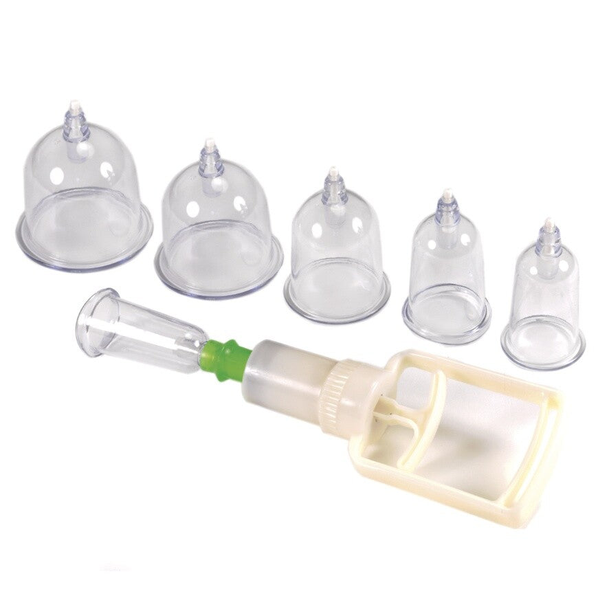 Rimba 6 Piece Cupping Set For Body Massage And Wellness > Essentials > Massage Gift Set - Tophatter Daily Deals
