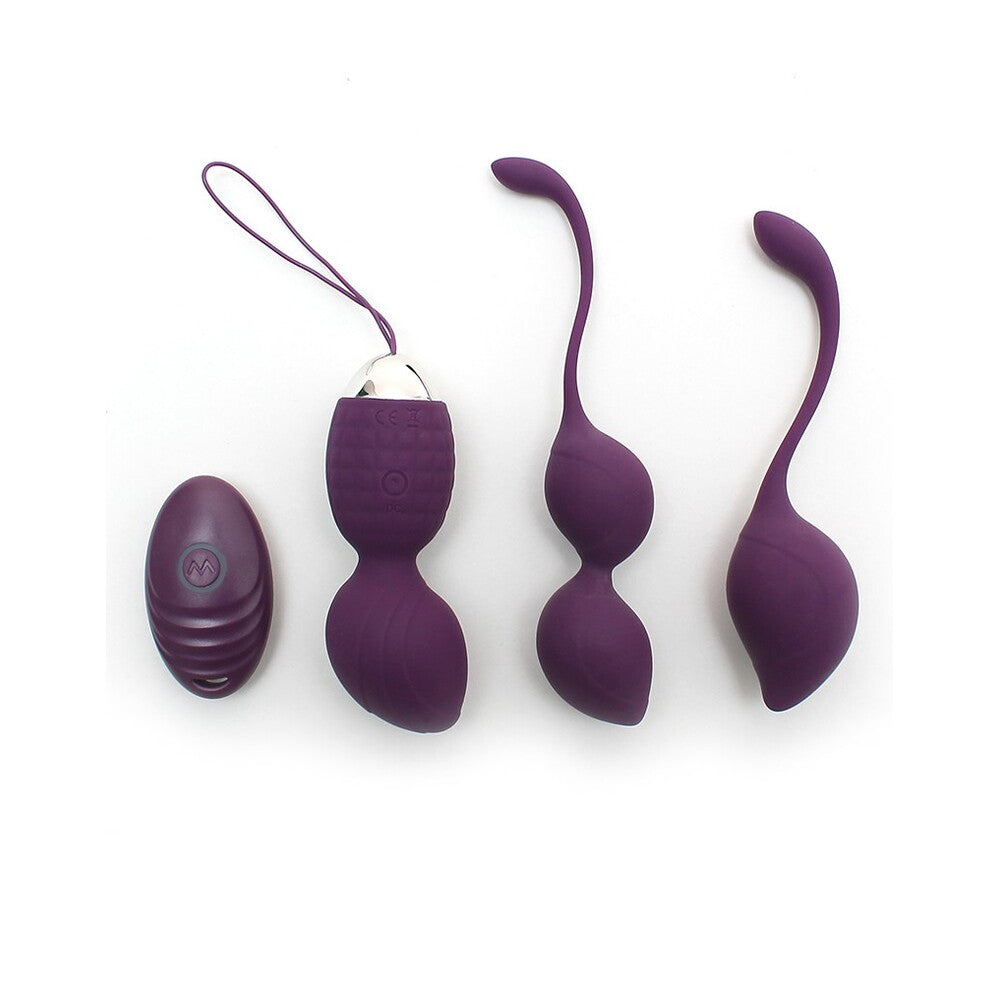Rimini Vibrating Kegel Ball Set With Remote Control > Sex Toys For Ladies > Kegel Exercise - Tophatter Daily Deals