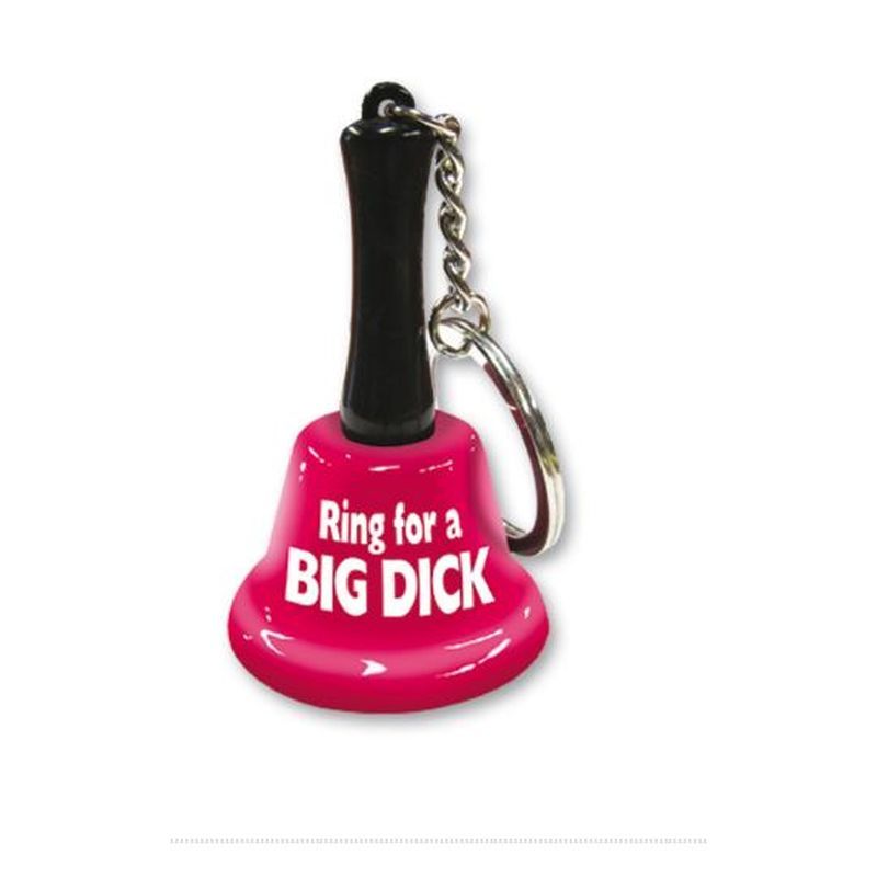 Ring For A Big Dick Mini Bell Keychain – Novelty Keychain Accessory > Novelties > Gag Gifts - Tophatter Daily Deals