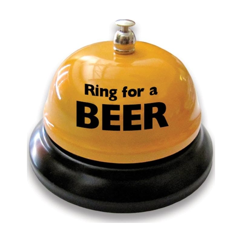 Ring for a Beer Table Bell – Durable Metal Table Bell > Novelties > Gag Gifts - Tophatter Daily Deals