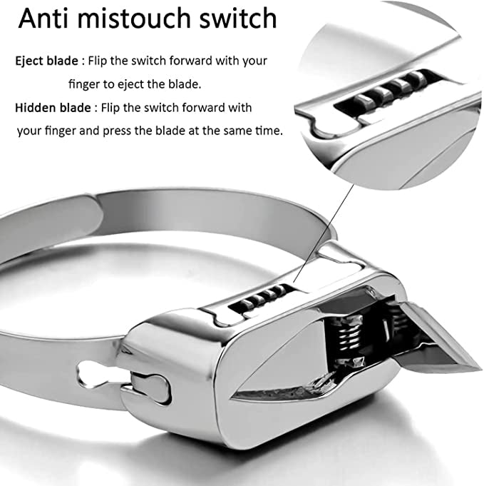 Metal Self Defense Ring Knife - Tophatter Daily Deals