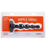 Ripple Small Onyx Silicone Starter Plug for Beginners > Anal Range > Butt Plugs - Tophatter Daily Deals