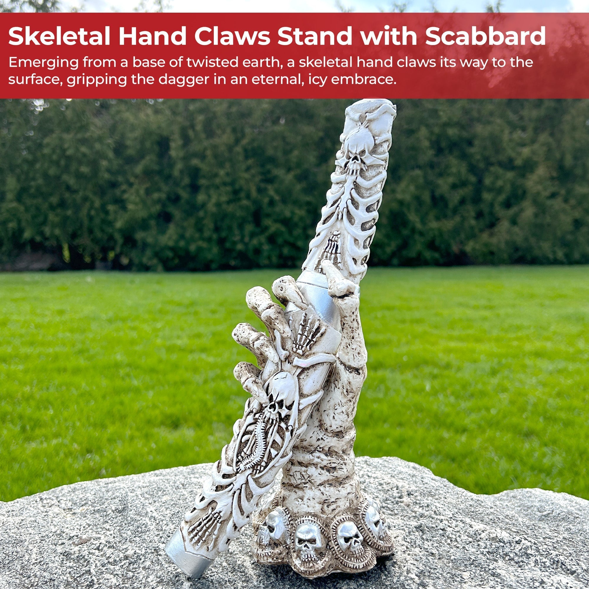 Rise from the Dead Skeleton Tanto Dagger Daggers - Tophatter Daily Deals