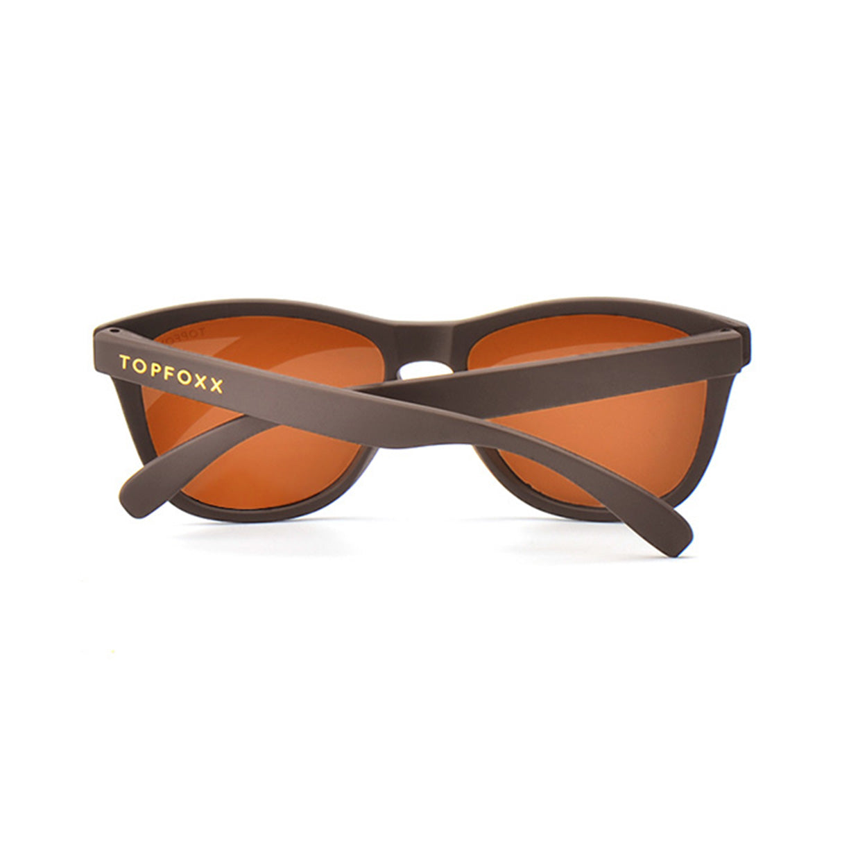 TopFoxx Rise Up - Brown Unisex Sunglasses Sunglasses - Tophatter Daily Deals
