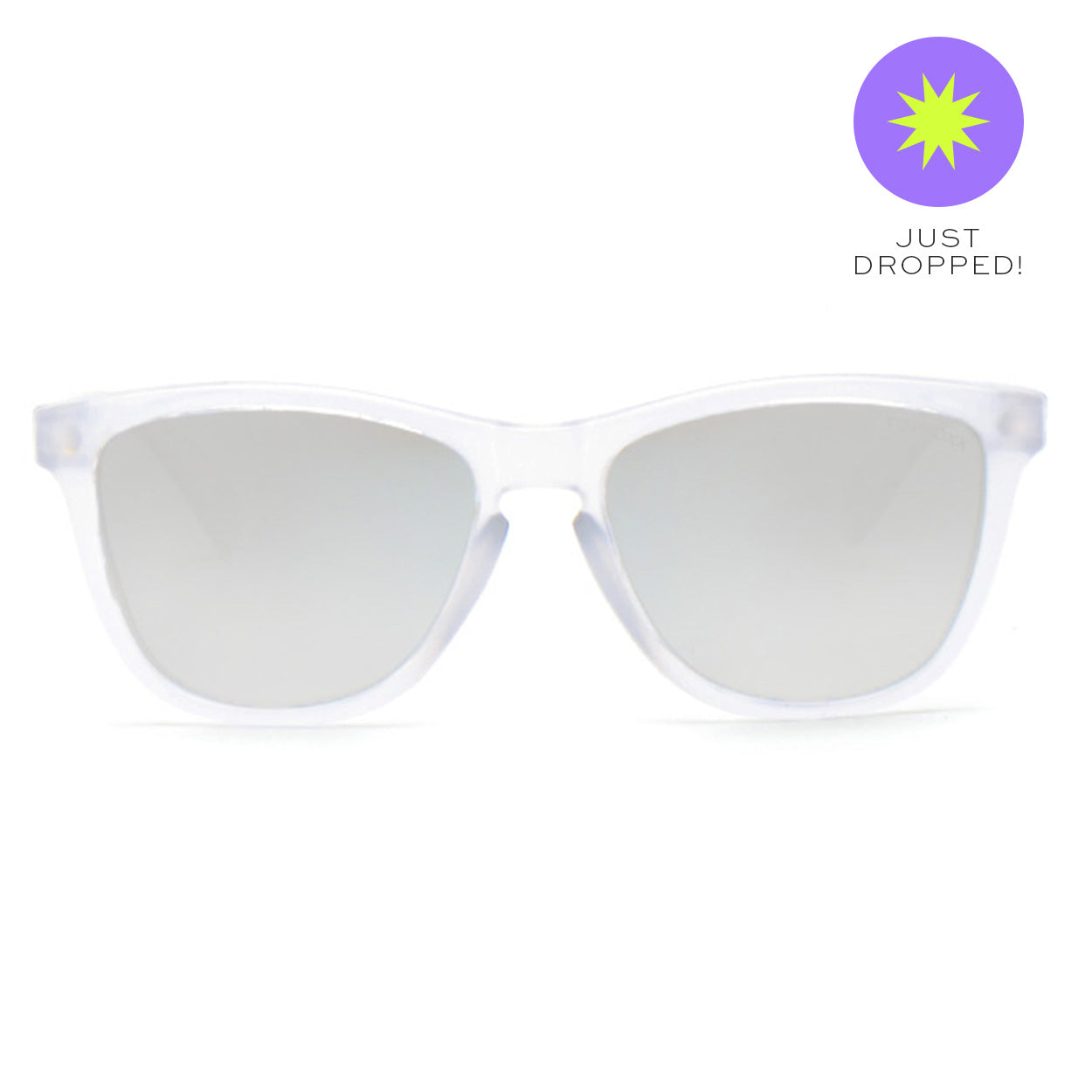 TopFoxx Rise Up - Revo® Mirrored Silver Unisex Sunglasses Sunglasses - Tophatter Daily Deals