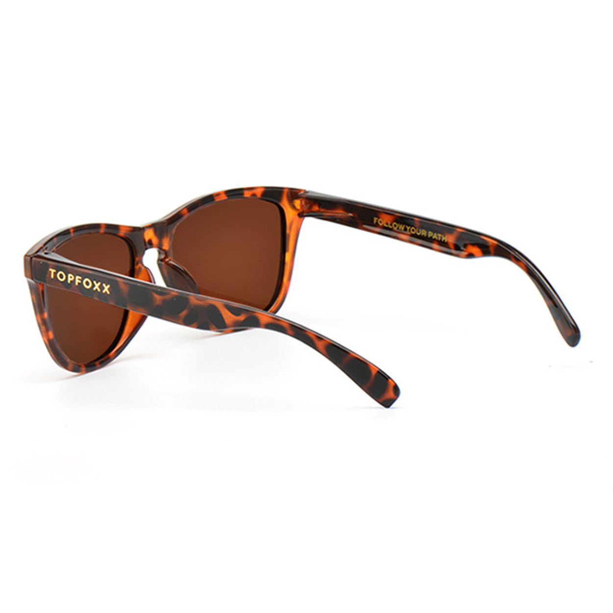 TopFoxx Rise Up - Tortoise Unisex Sunglasses Sunglasses - Tophatter Daily Deals
