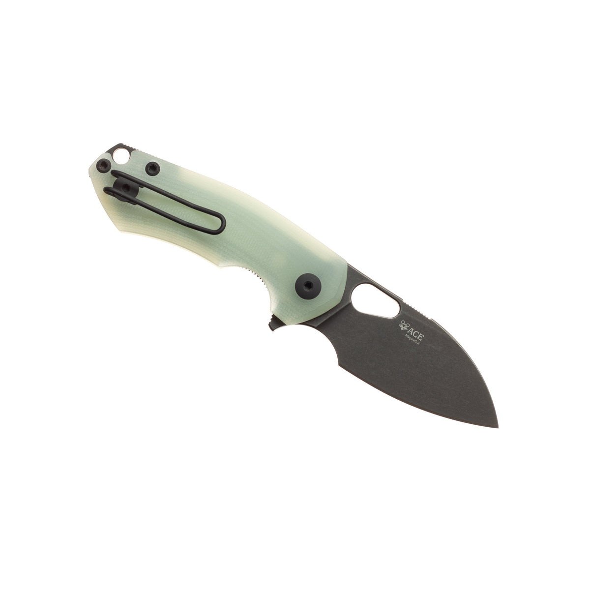 GiantMouse ACE Riv Liner Lock - Jade G10 - MagnaCut Collectors - Tophatter Daily Deals