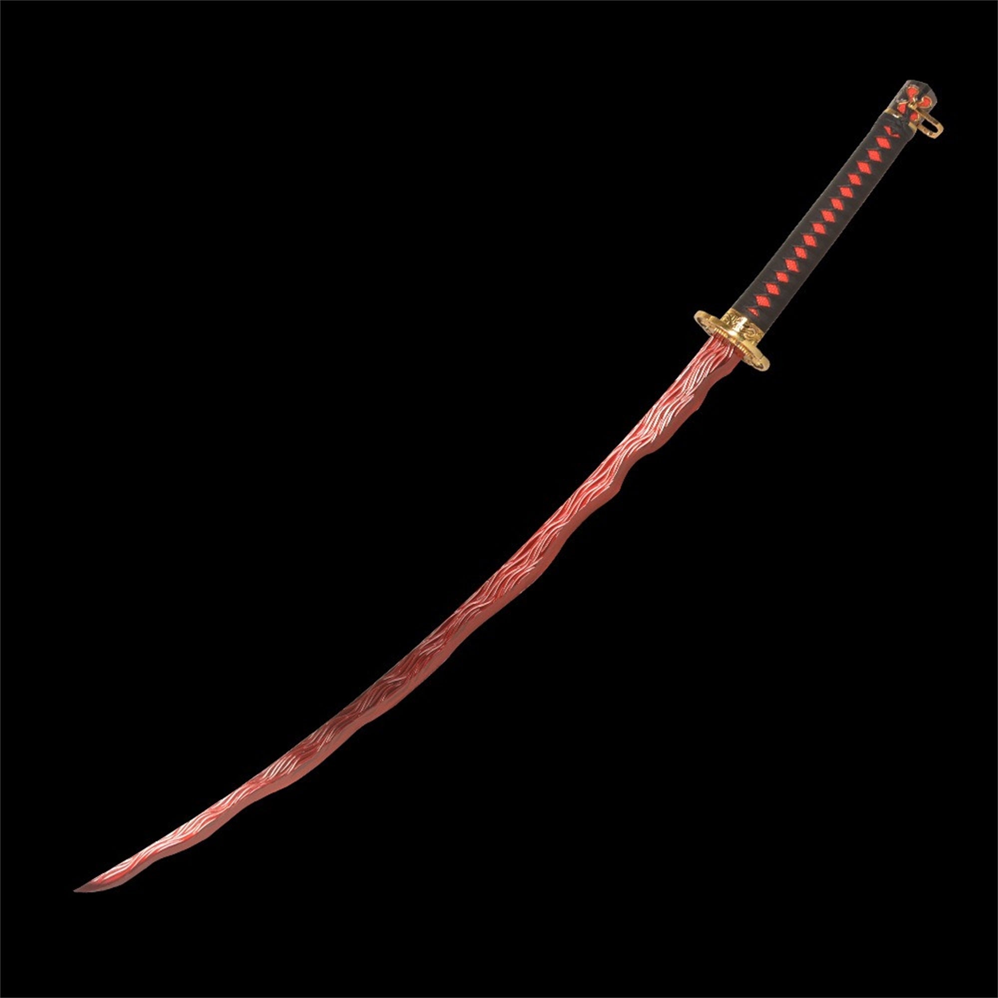 IRL Rivers of Blood Katana Game Katana For Display Only - Tophatter Daily Deals