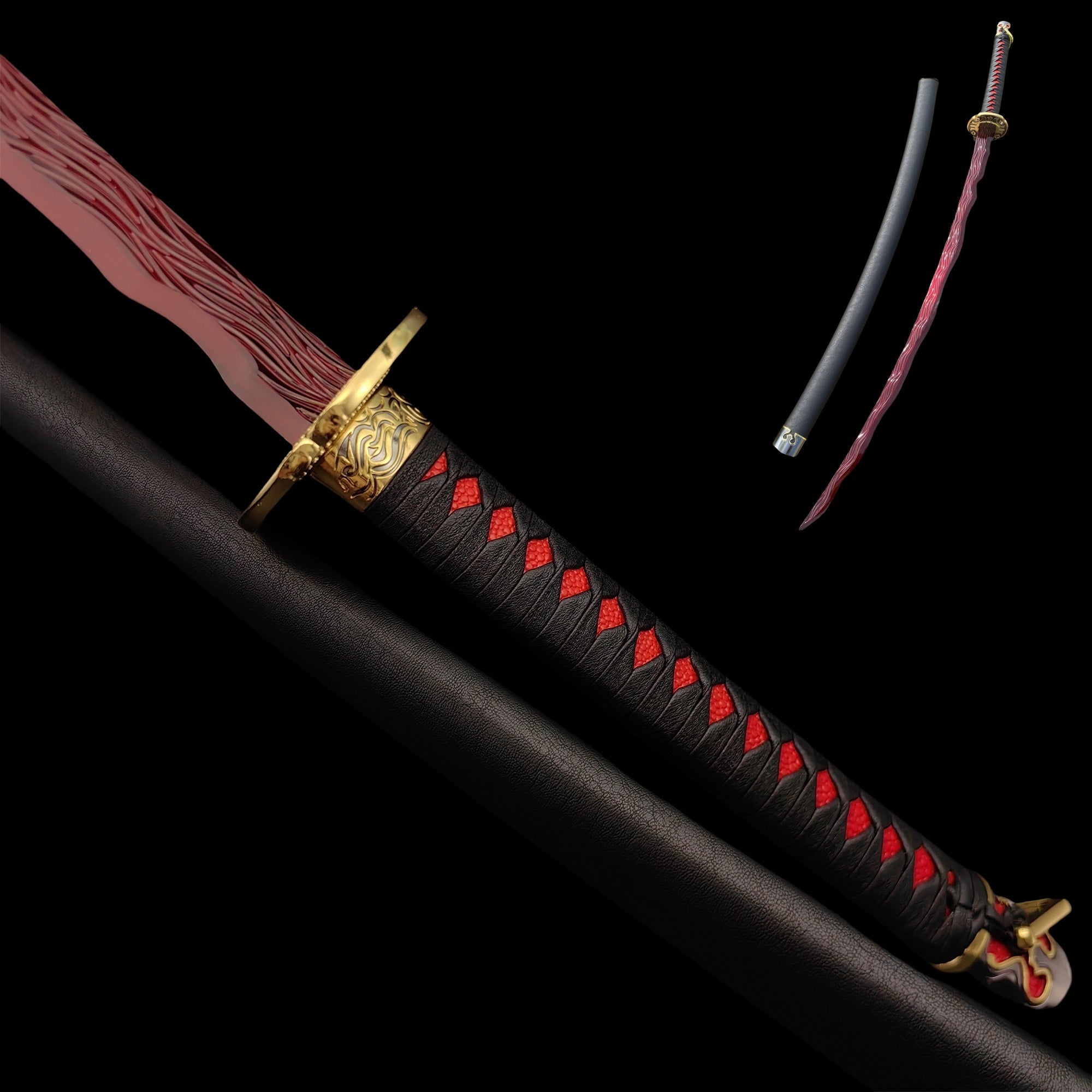 IRL Rivers of Blood Katana Game Katana For Display Only - Tophatter Daily Deals