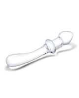Glas 9" Classic Curved Clear Dual-Ended Glass Dildo for G-Spot and Anal Play > Glass > Dildos - Tophatter Daily Deals