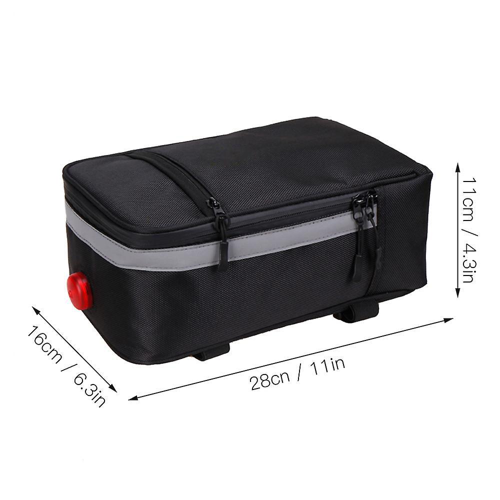Rear Rack Bags for Bicycles - Bicycle Cycling Rear Rack Bag Pannier MTB Road Bike Trunk Pack Shoulder Bag Cycling - Tophatter Daily Deals