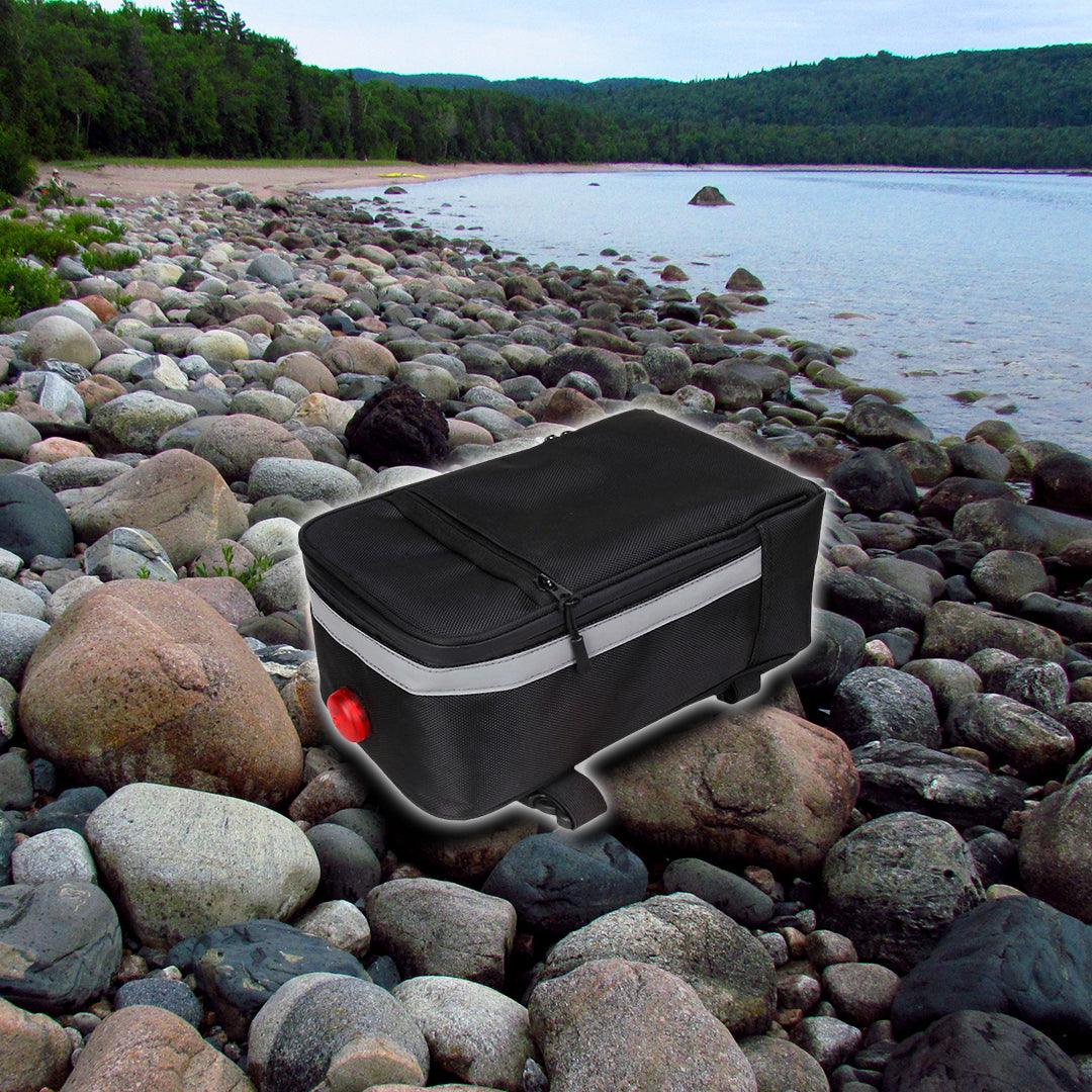 Rear Rack Bags for Bicycles - Bicycle Cycling Rear Rack Bag Pannier MTB Road Bike Trunk Pack Shoulder Bag Cycling - Tophatter Daily Deals