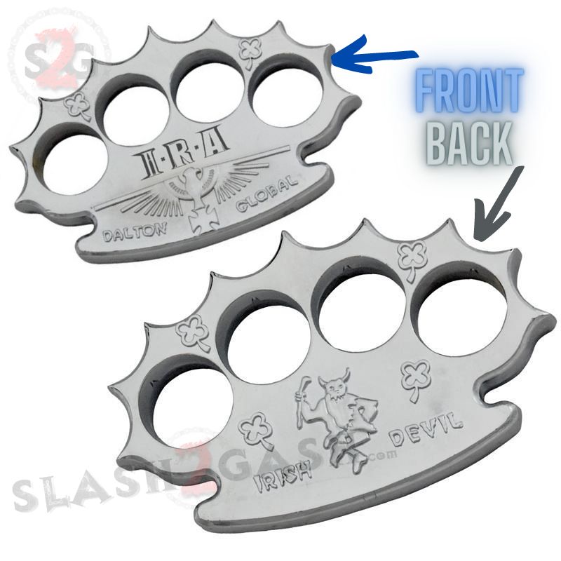 Chrome Knuckles Spiked Dalton Global Paperweight - Multiple Styles Belt Buckle - Tophatter Daily Deals