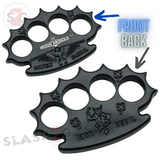 Black Knuckles Spiked Dalton Global Paperweight - Multiple Styles Belt Buckle - Tophatter Daily Deals