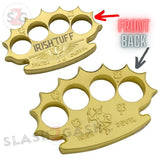 Gold Knuckles Spiked Dalton Global Paperweight - Multiple Styles Belt Buckle - Tophatter Daily Deals
