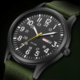 Adventure Men’s Watch – Waterproof, Scratch-Resistant, Nylon Strap, Rugged Outdoor Design Men's wristwatches - Tophatter Daily Deals