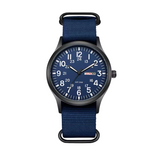 Adventure Men’s Watch – Waterproof, Scratch-Resistant, Nylon Strap, Rugged Outdoor Design Men's wristwatches - Tophatter Daily Deals