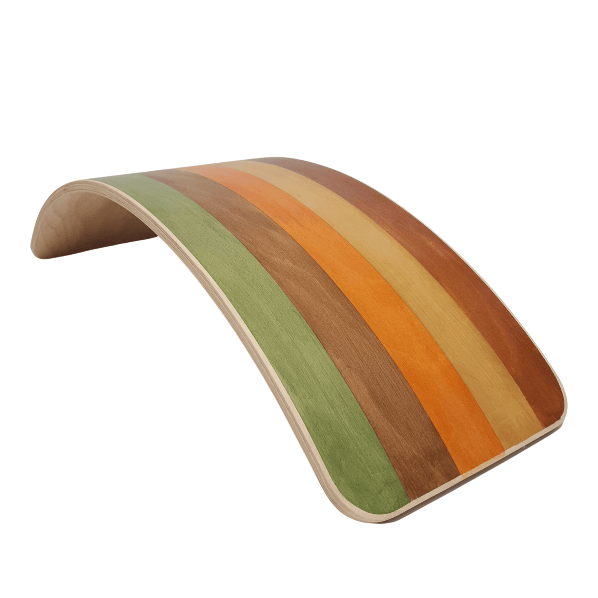 Childrens Balance Boards - Rock-it Yoga Board Warm-up Fitness Wooden Balance Board Wobble Board Curved Kids Earth Exercise & Fitness - Tophatter Daily Deals