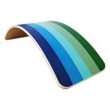 Childrens Balance Boards - Rock-it Yoga Board Warm-up Fitness Wooden Balance Board Wobble Board Curved Kids Aqua Exercise & Fitness - Tophatter Daily Deals