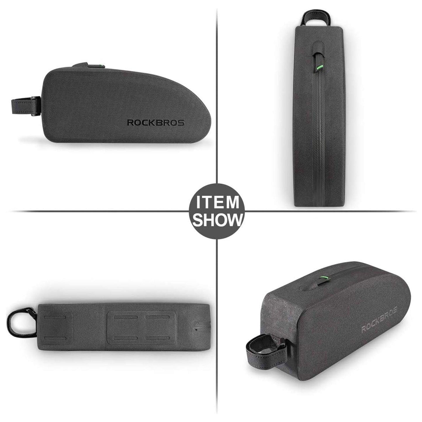 Bicycle Bags for Handlebars - Bicycle Frame Bag Cycling Top Tube Bag Waterproof Bike Bag Cycling - Tophatter Daily Deals