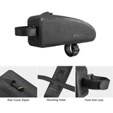 Bicycle Bags for Handlebars - Bicycle Frame Bag Cycling Top Tube Bag Waterproof Bike Bag Cycling - Tophatter Daily Deals