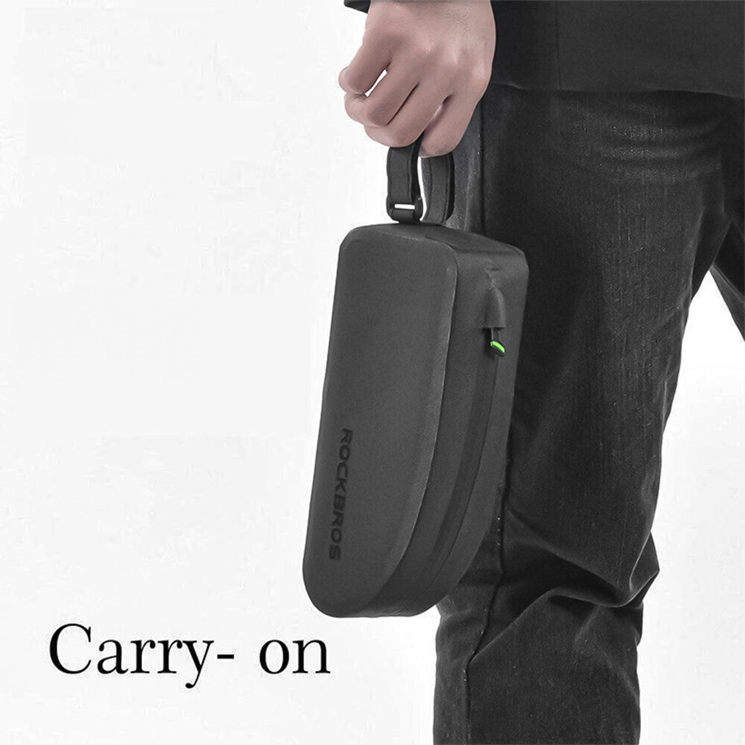 Bicycle Bags for Handlebars - Bicycle Frame Bag Cycling Top Tube Bag Waterproof Bike Bag Cycling - Tophatter Daily Deals
