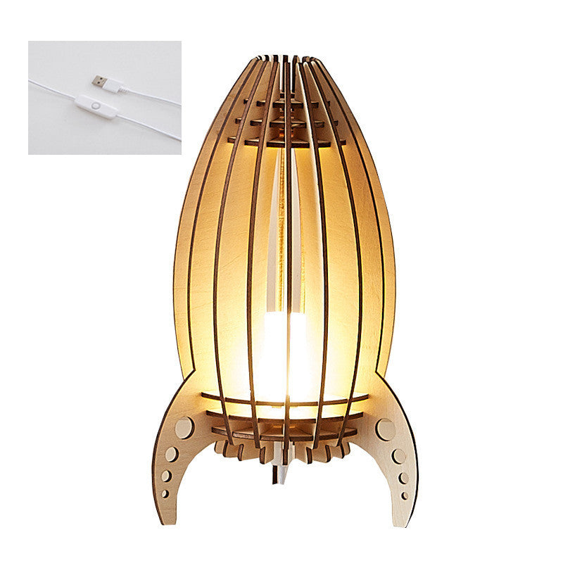 Rocket Night Lamp A USB Lighting - Tophatter Daily Deals