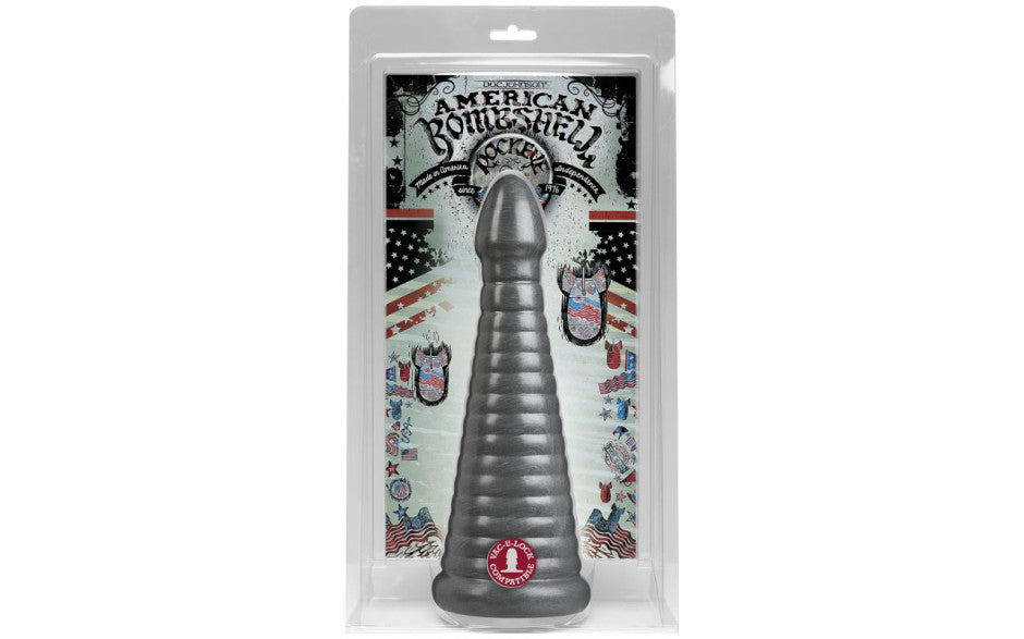 Rockeye 11 Inch Anal Dildo Gun Metal > Anal Range > Oversized Anal Toys - Tophatter Daily Deals
