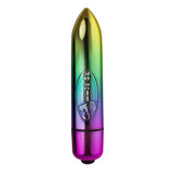 Rocks Off 80mm Rainbow Bullet Vibrator – Compact Vibrator > Vibrators > Mini Vibrators - Tophatter Daily Deals