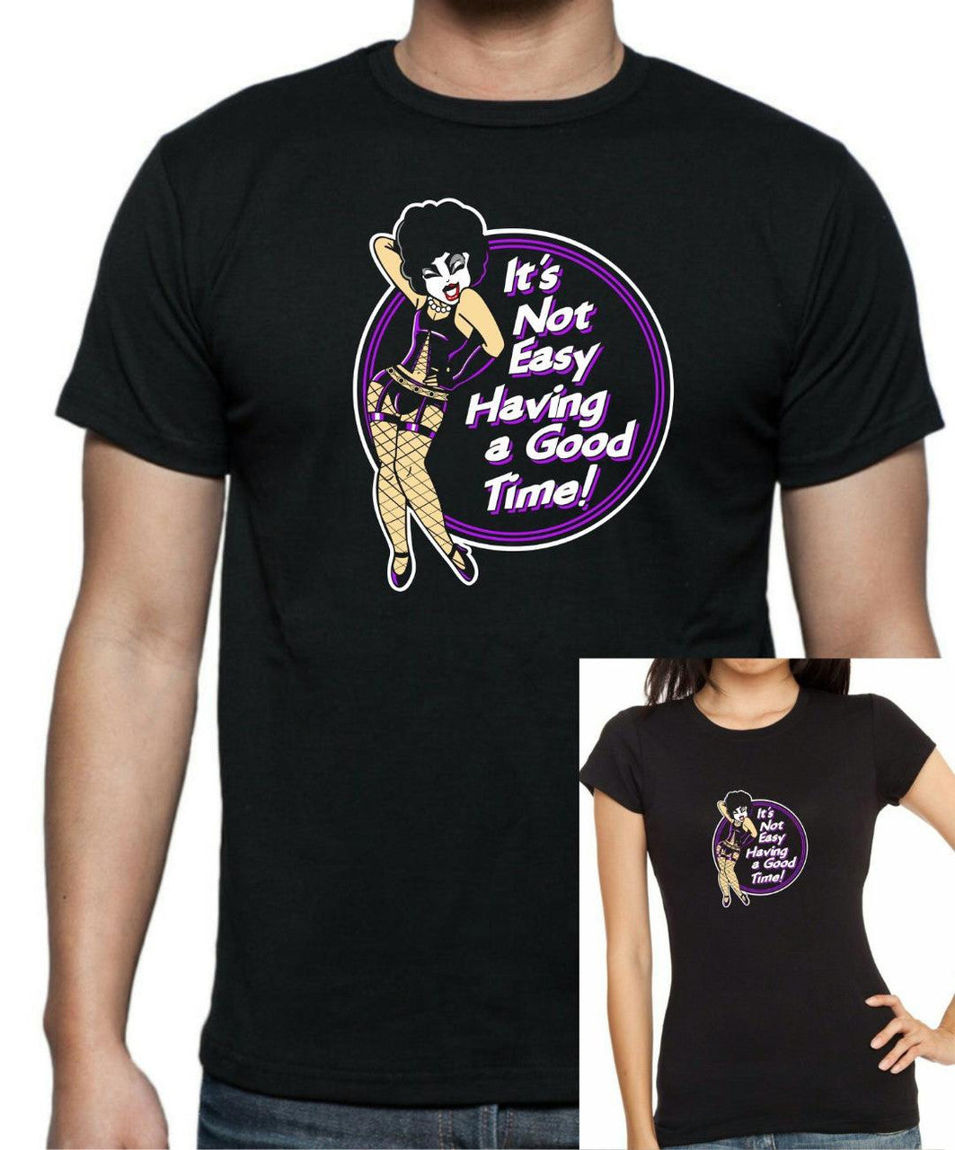 Rocky Horror - It's Not Easy T-Shirt - Tophatter Daily Deals