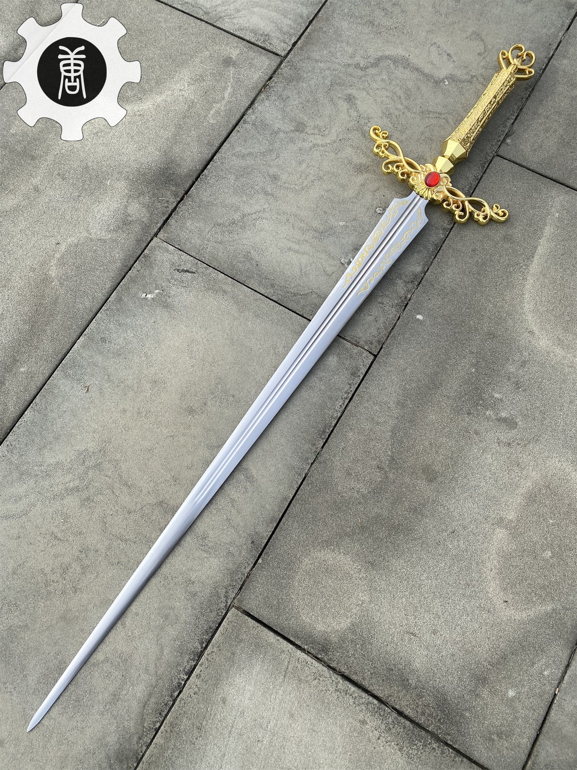 Metal Rogier Sword Life-Size Replica - Tophatter Daily Deals