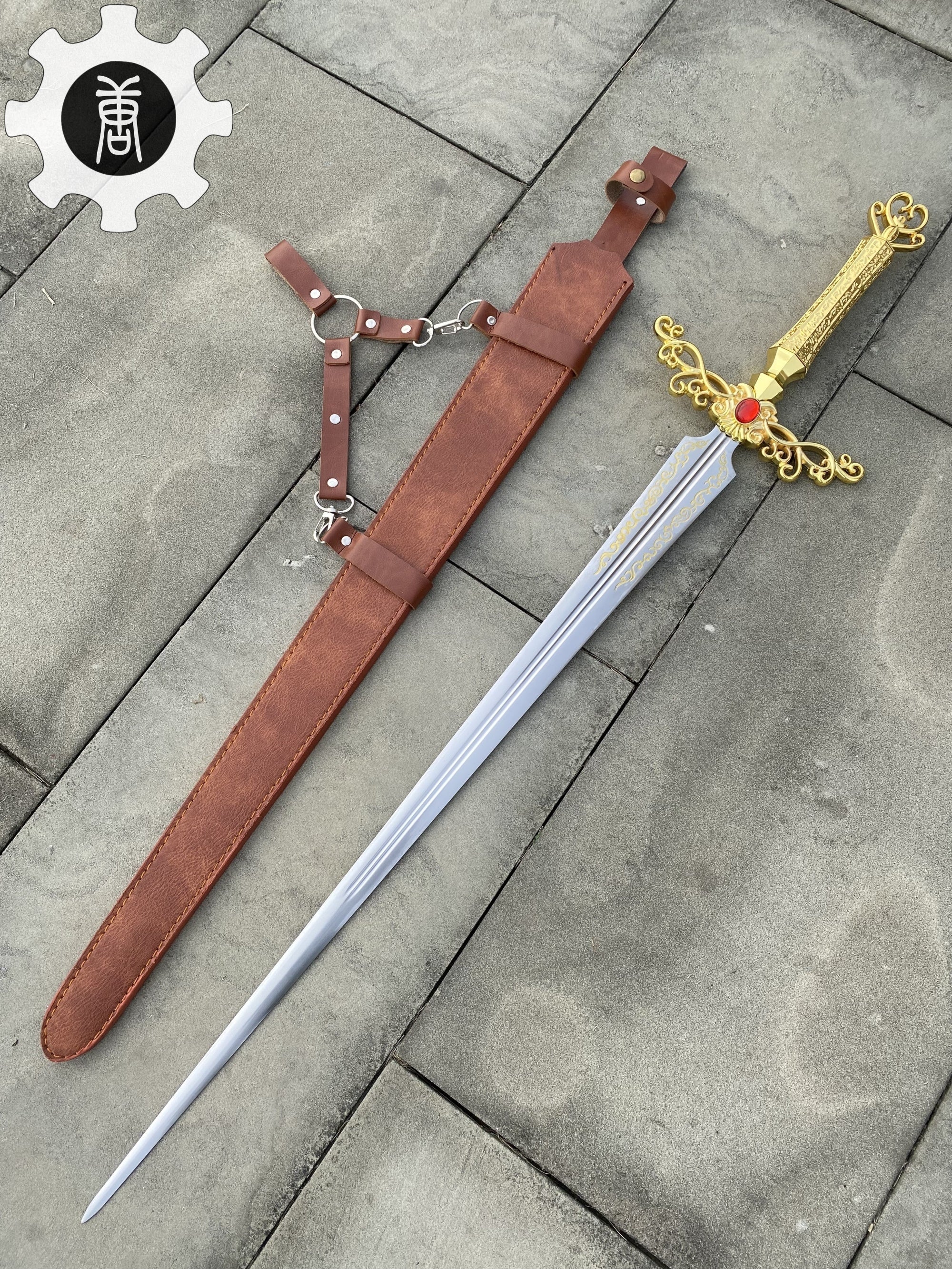 Metal Rogier Sword Life-Size Replica - Tophatter Daily Deals