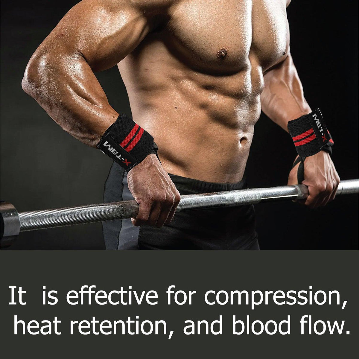 Wrist Straps for Weightlifting - Premium weight lifting wrist support wraps, Weight Lifting Wrist Wraps Bandage Hand Support Gym Straps Brace Cotton Fitness - Tophatter Daily Deals