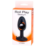 Roll Play Medium Unisex Butt Plug With Rolling Ball > Anal Range > Butt Plugs - Tophatter Daily Deals
