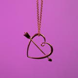 Harry Potter - Sterling Silver Ron's Sweetheart Necklace from Lavender Brown Necklace - Tophatter Daily Deals