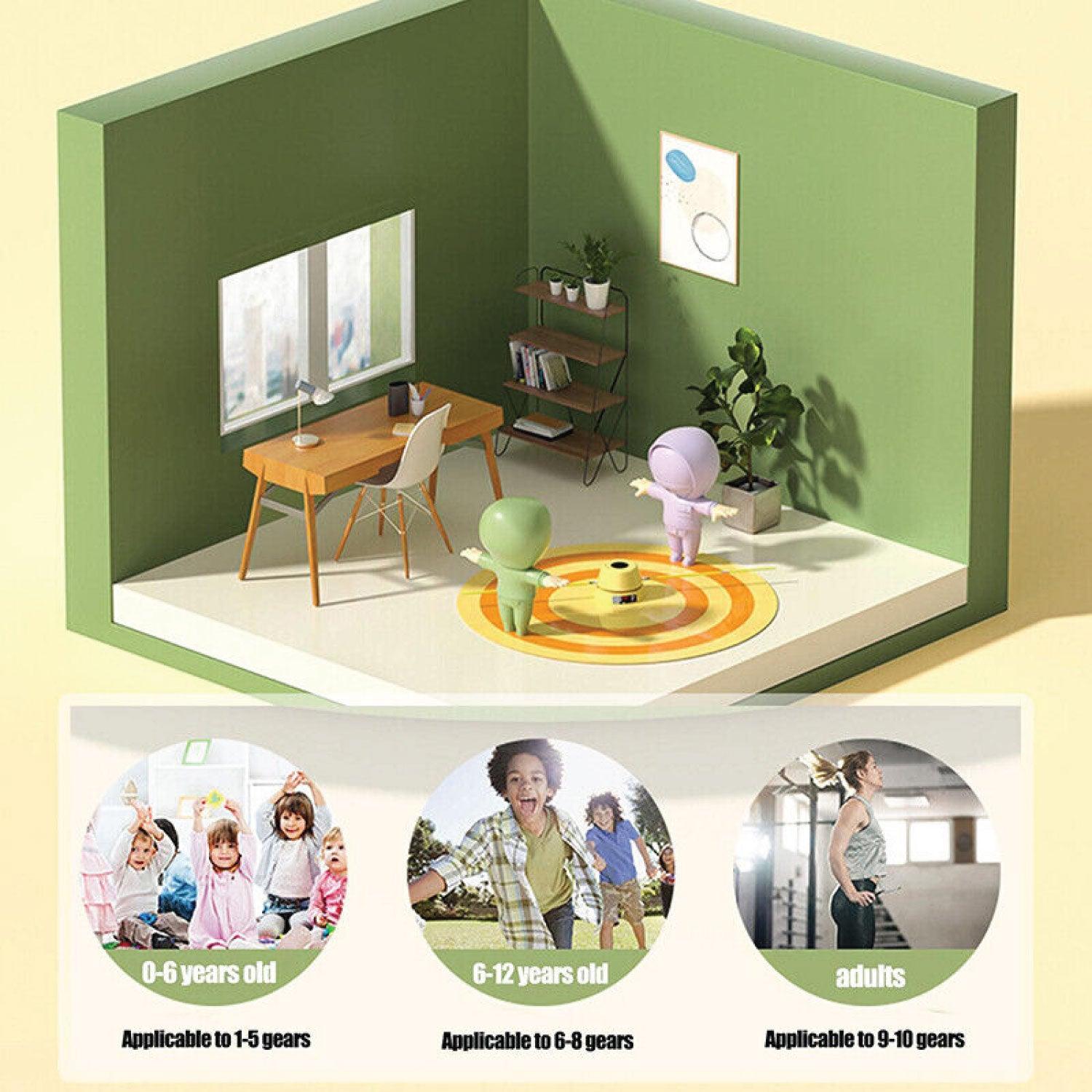 Automatic Jump Rope Machine - Rope Skipping Machine, Intelligent Automatic Electric Skipping Rope Machine, with Smart Remote Sports & Outdoor - Tophatter Daily Deals