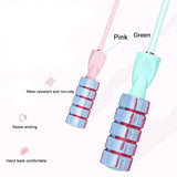 Ropeless Skipping Rope - Jump Rope, Adjustable Weighted Cordless Jump Rope for Men Women Kids Fitness - Tophatter Daily Deals