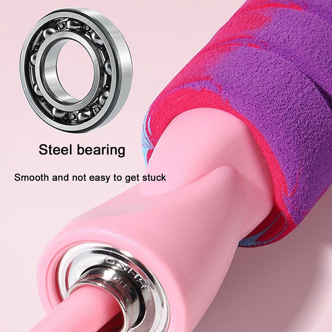 Ropeless Skipping Rope - Jump Rope, Adjustable Weighted Cordless Jump Rope for Men Women Kids Fitness - Tophatter Daily Deals